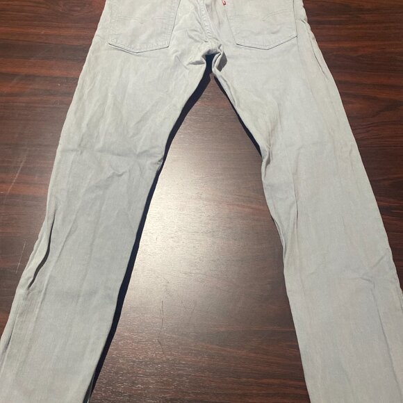 Grey Levi Jeans Size 31,30 - Picture 3 of 4